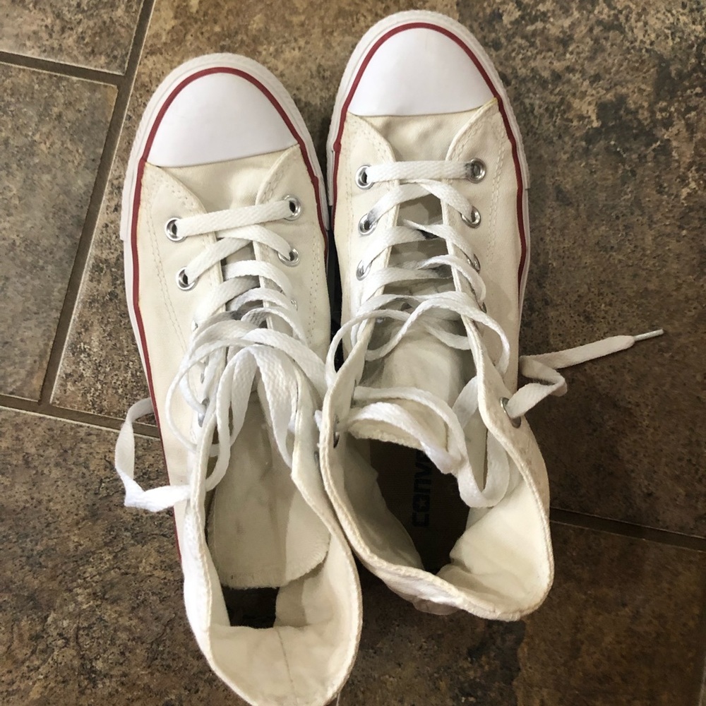 white converse